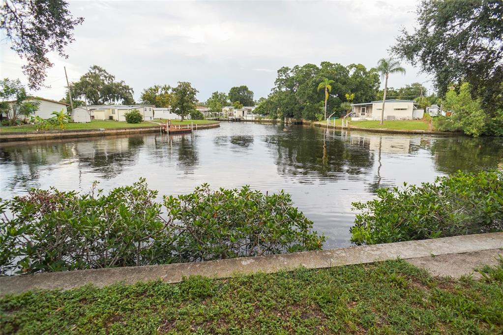 a lake view