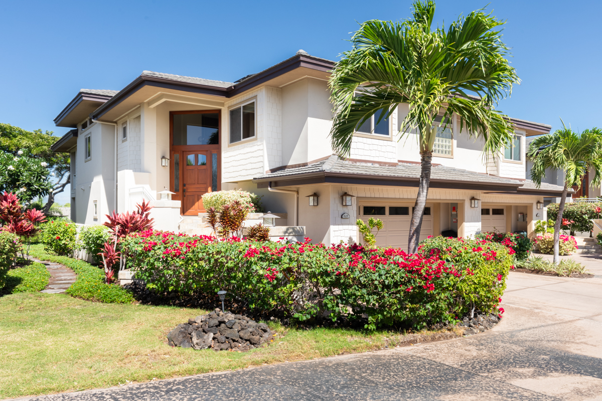 Villages at Mauna Lani 628-Maile Plan with spacious 2-car garage.