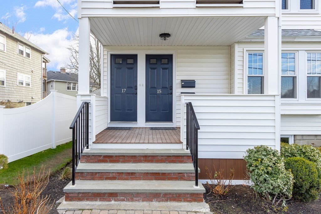 a front view of a house with a porch