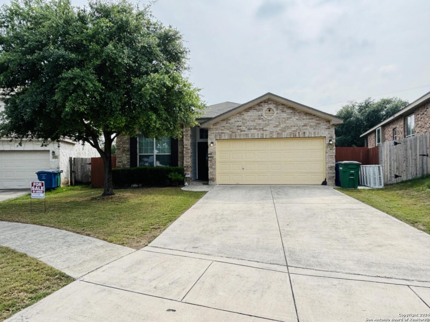 a front view of house with yard