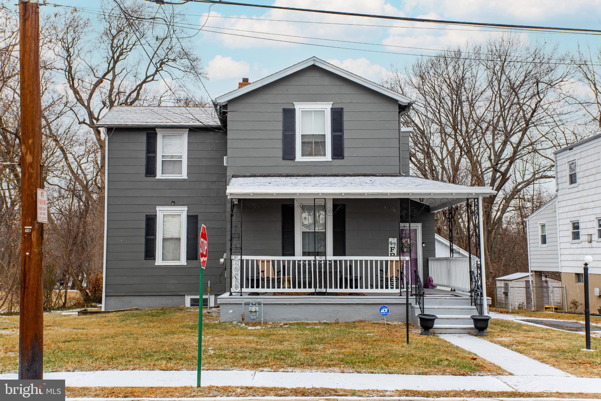 a view of a house with street