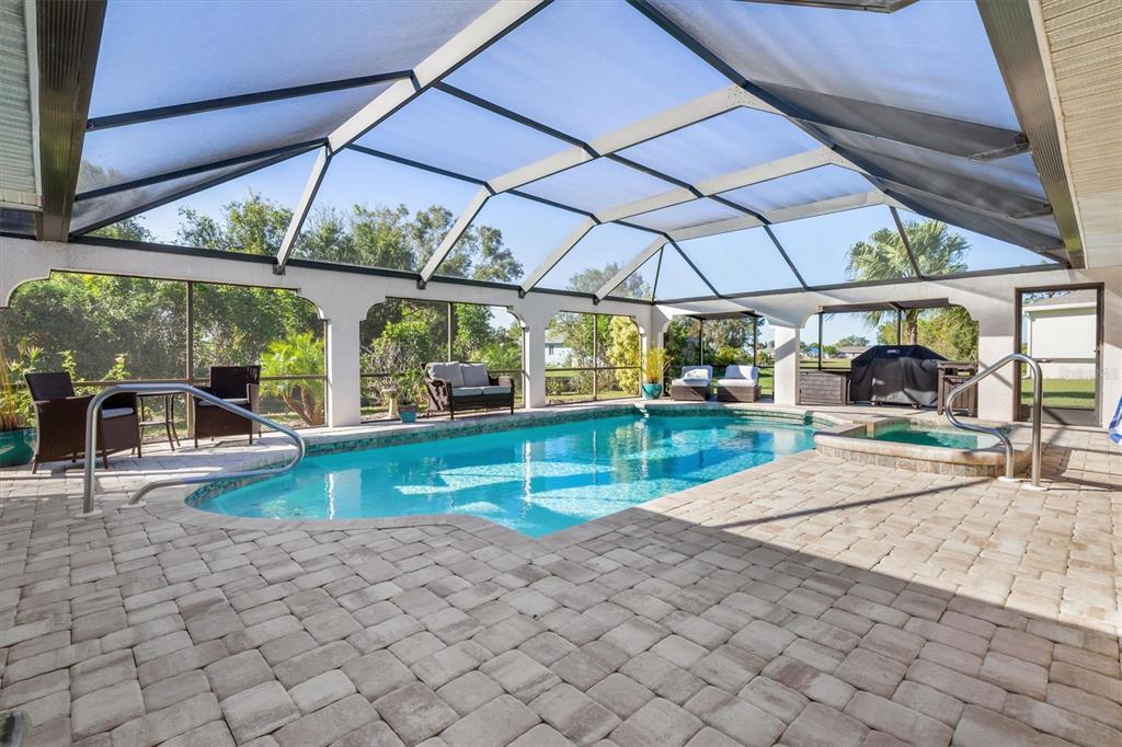 Pool and Spa Area