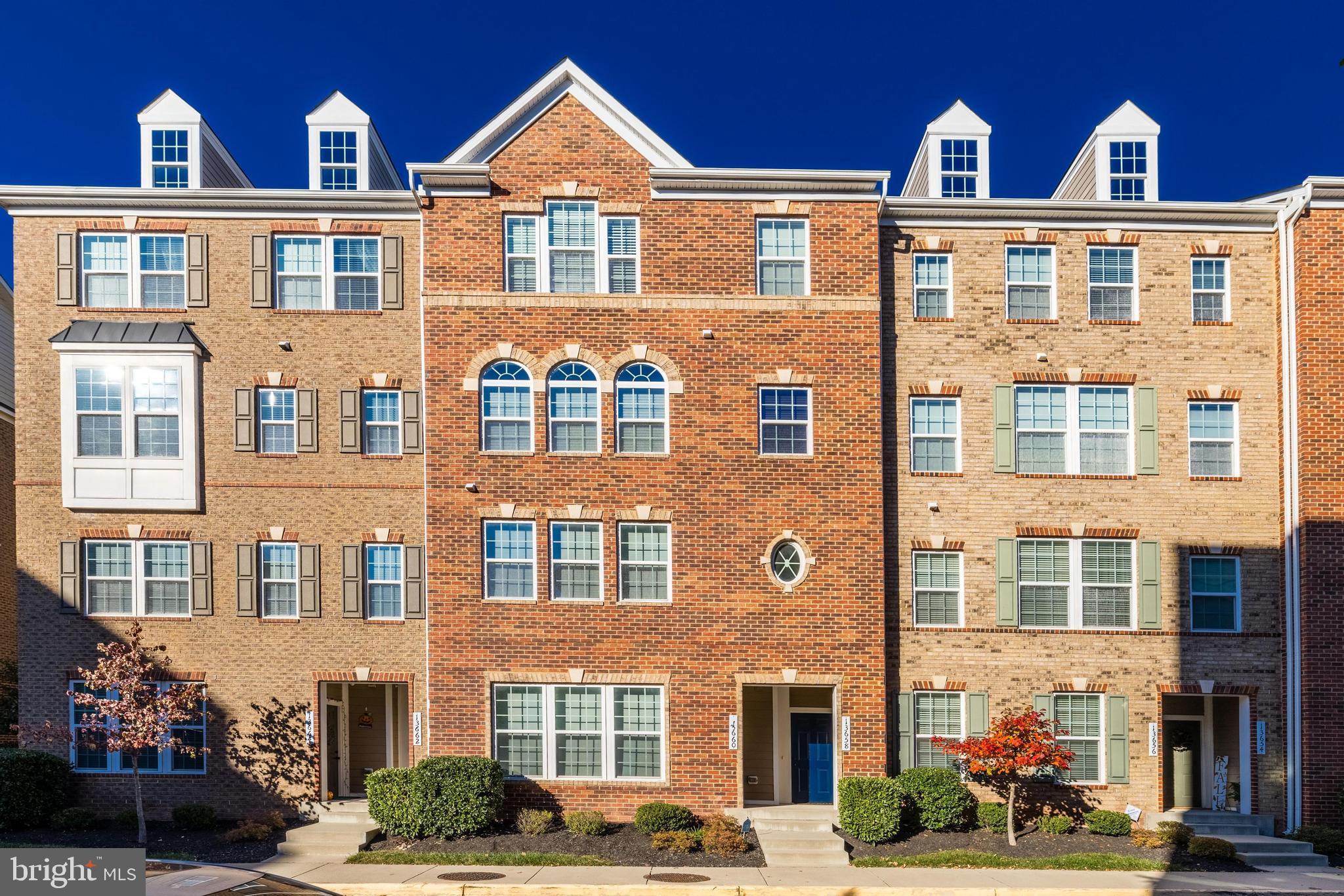 a front view of a residential apartment building