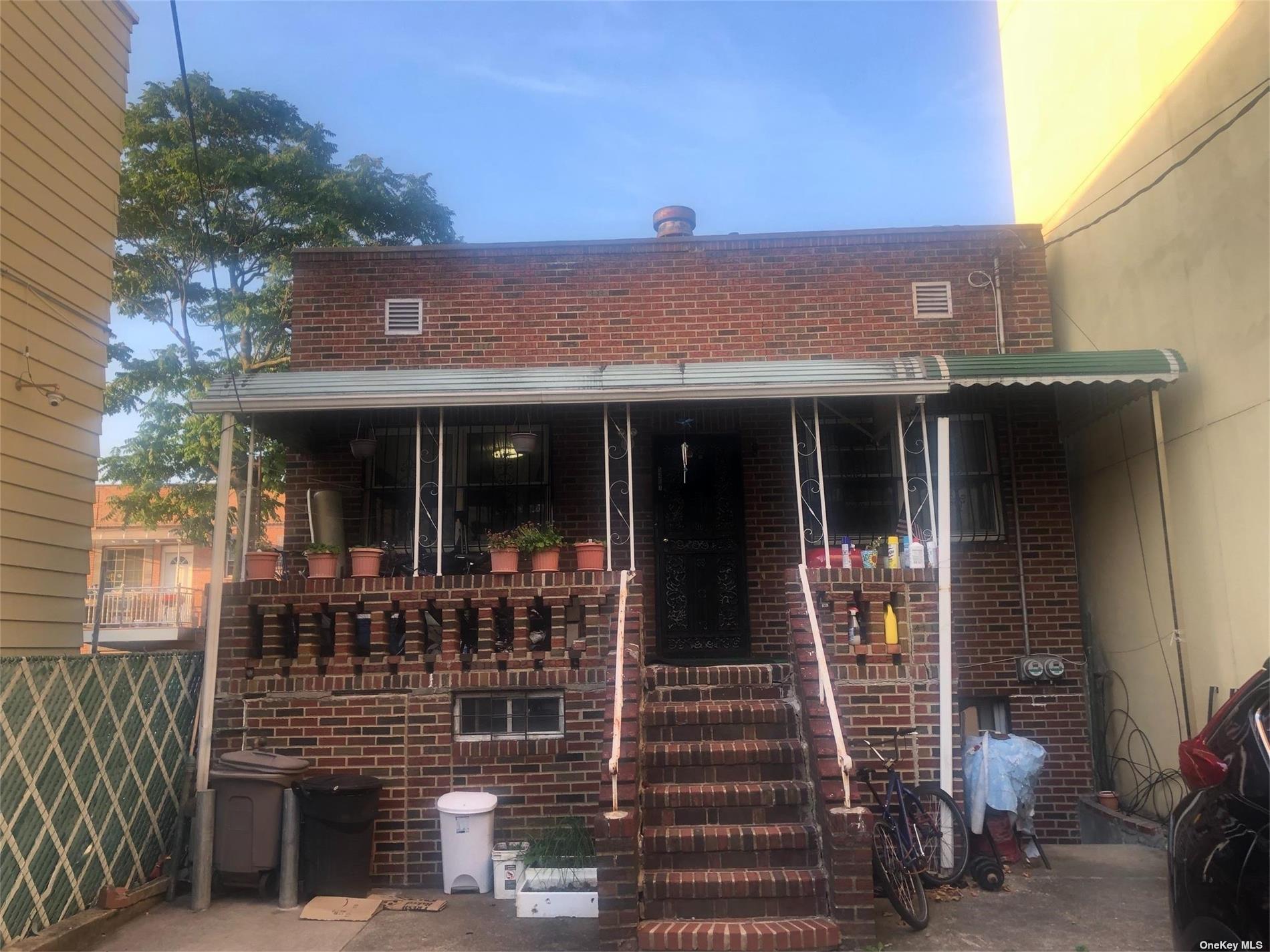 front view of house with a entrance