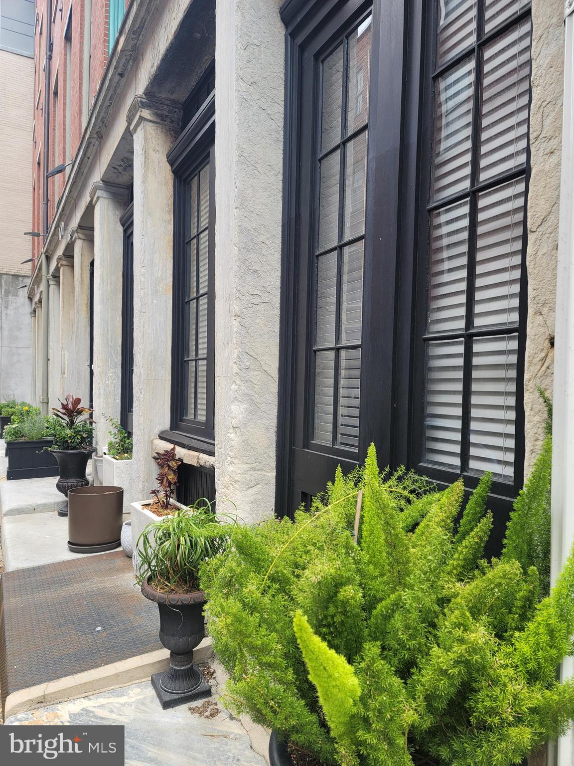 a view of a back yard of the house and flowers