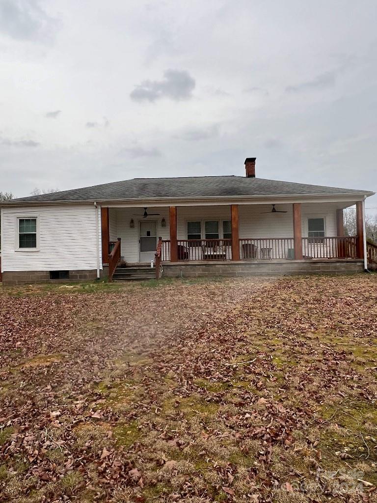 front view of house with a yard