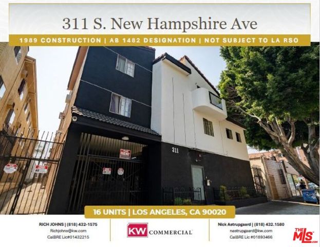 $4,250,000 | 311 South New Hampshire Avenue | Mid-Wilshire