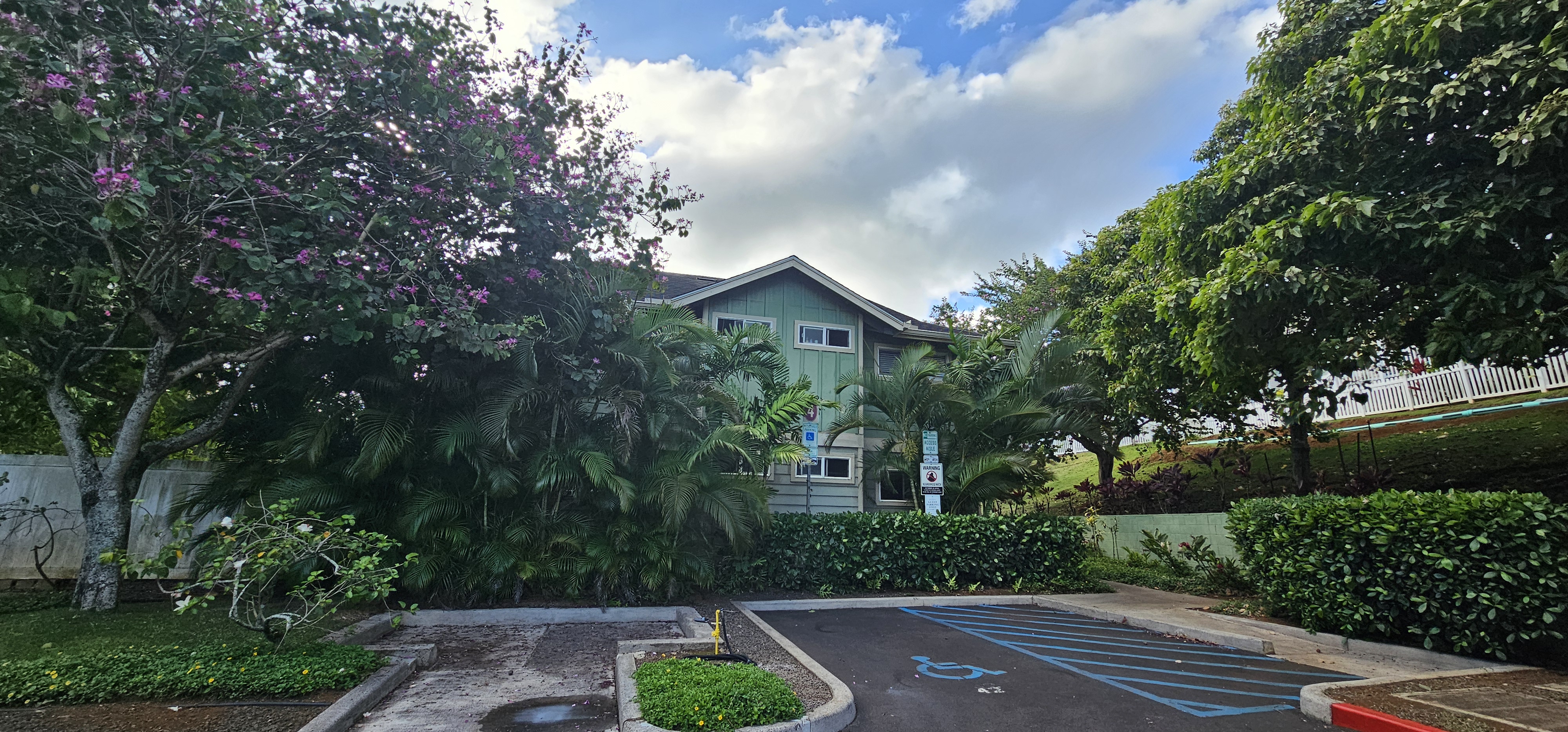 Front of building 4. Neighborhood watch in this community