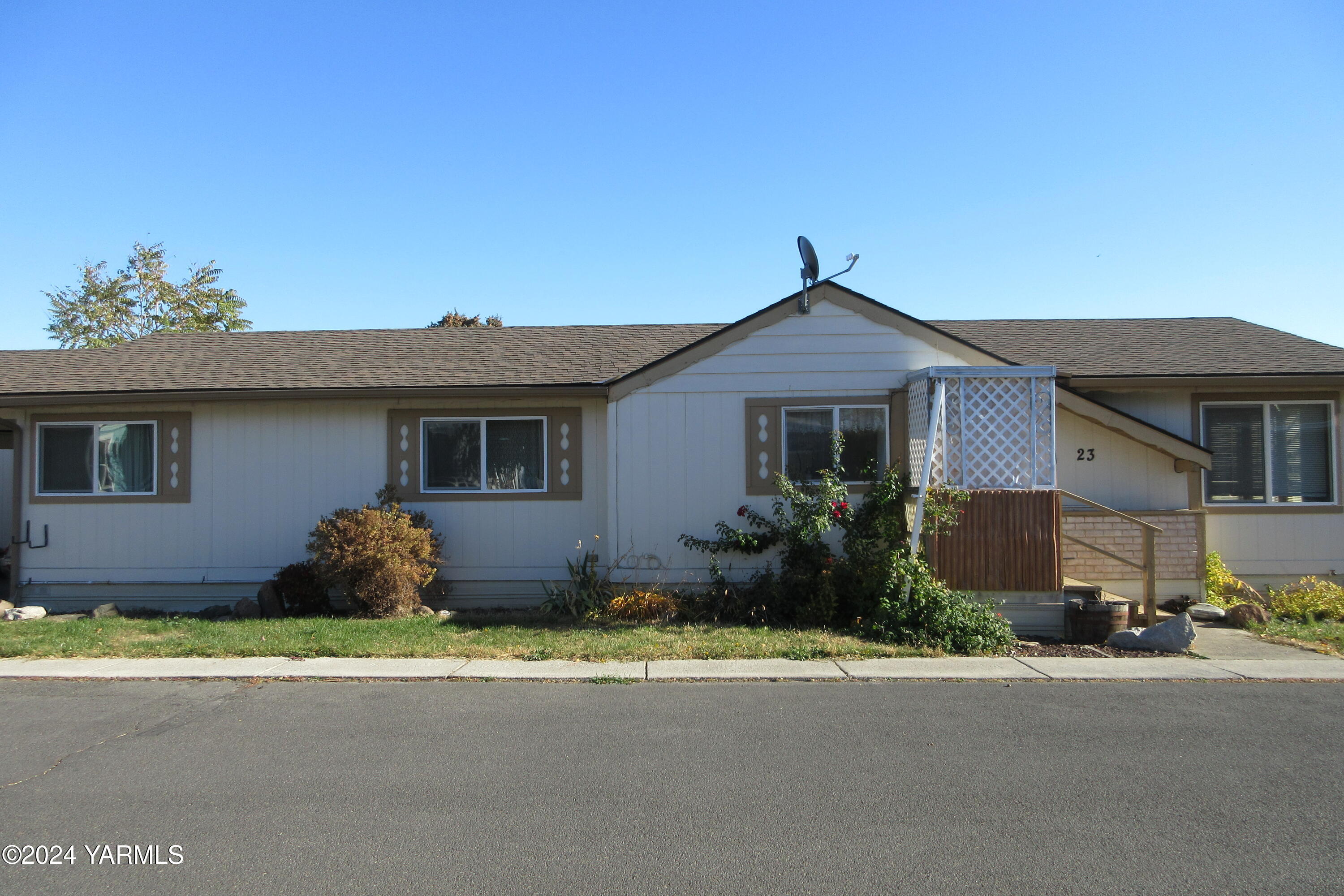 front view of a house