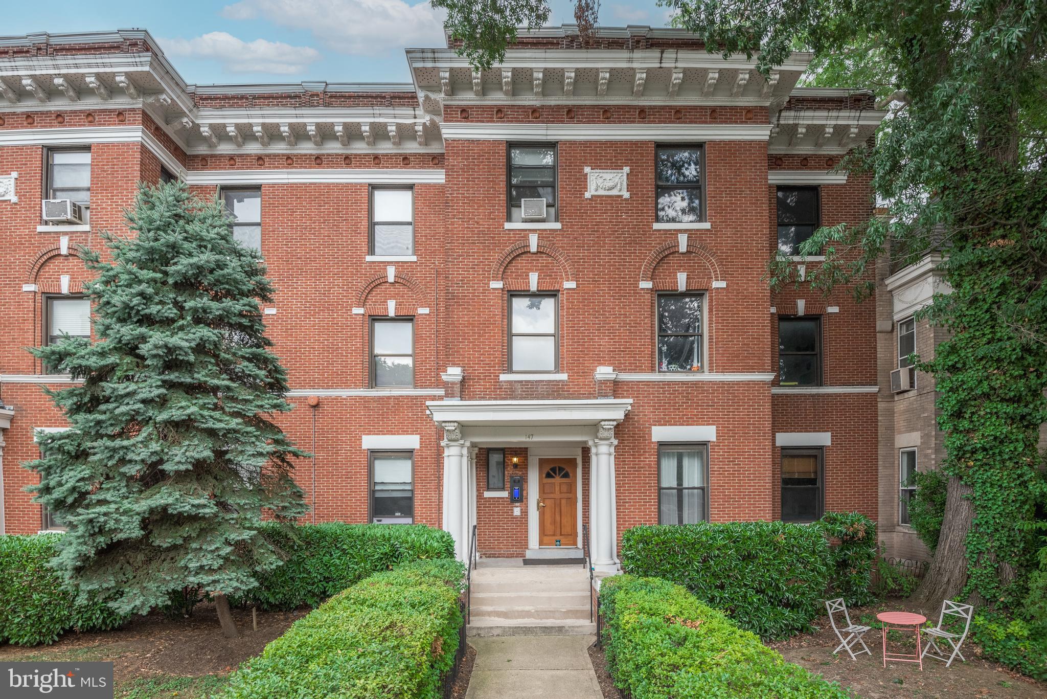 front view of a building