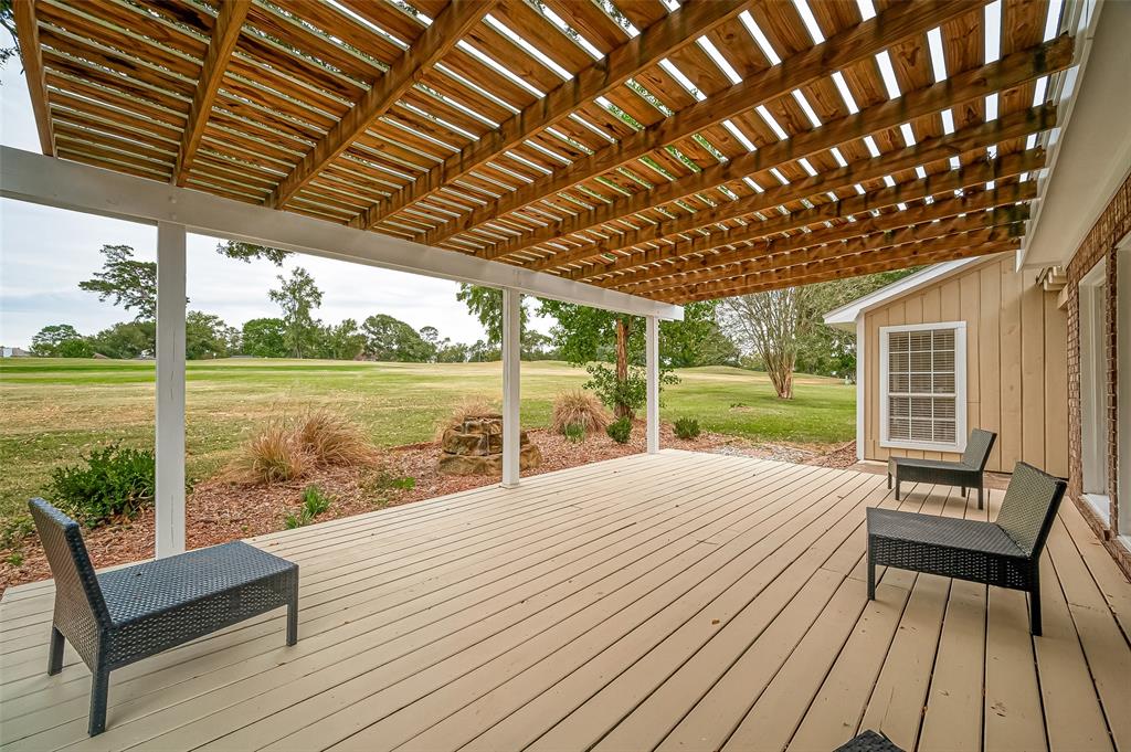 View of the golf course from your beautiful backyard!