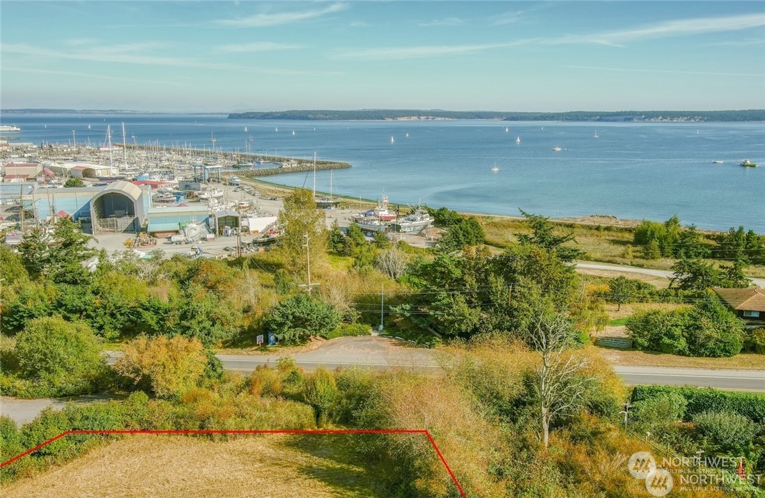 a view of an ocean view