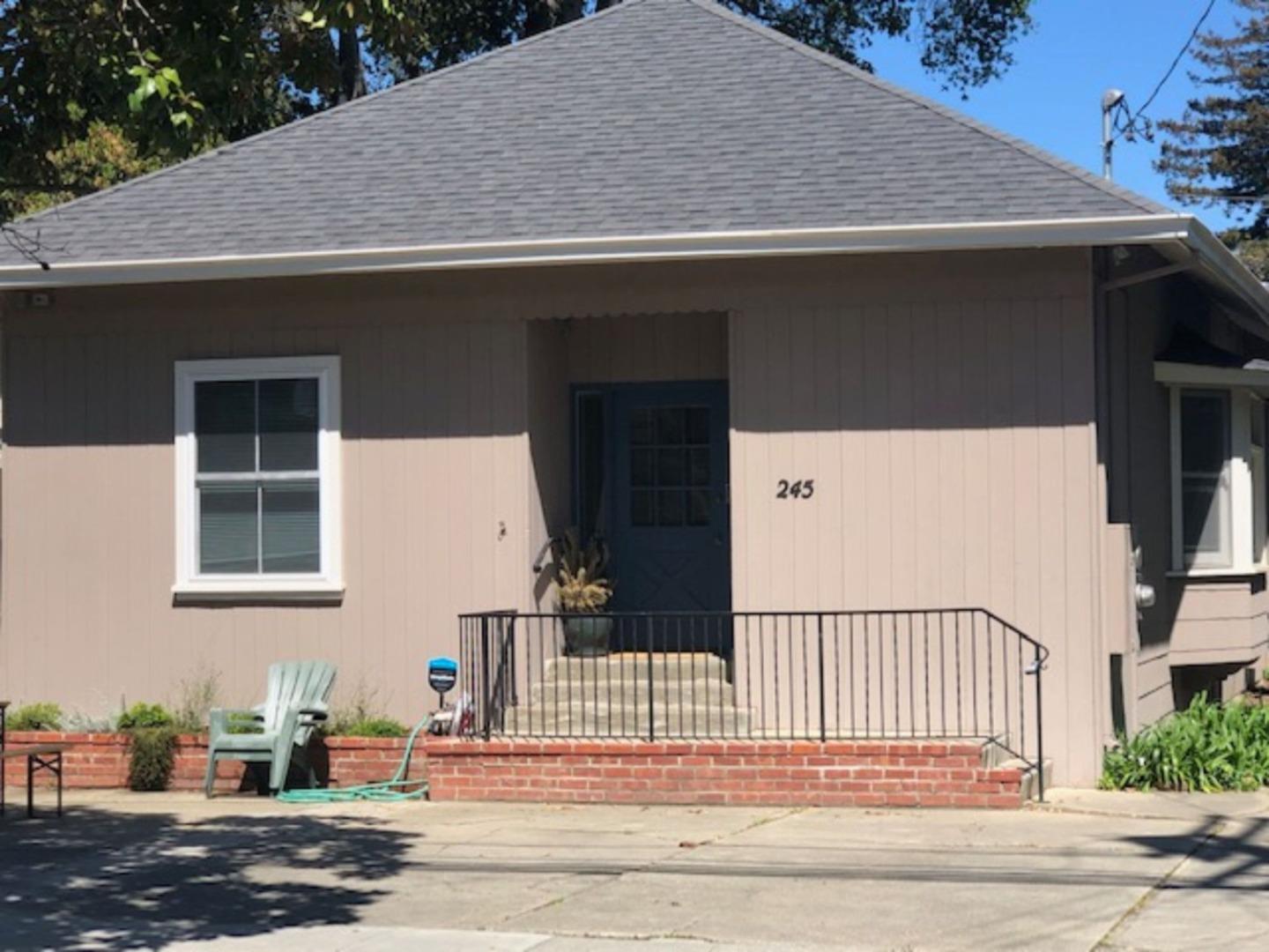 a outdoor view of house with garage