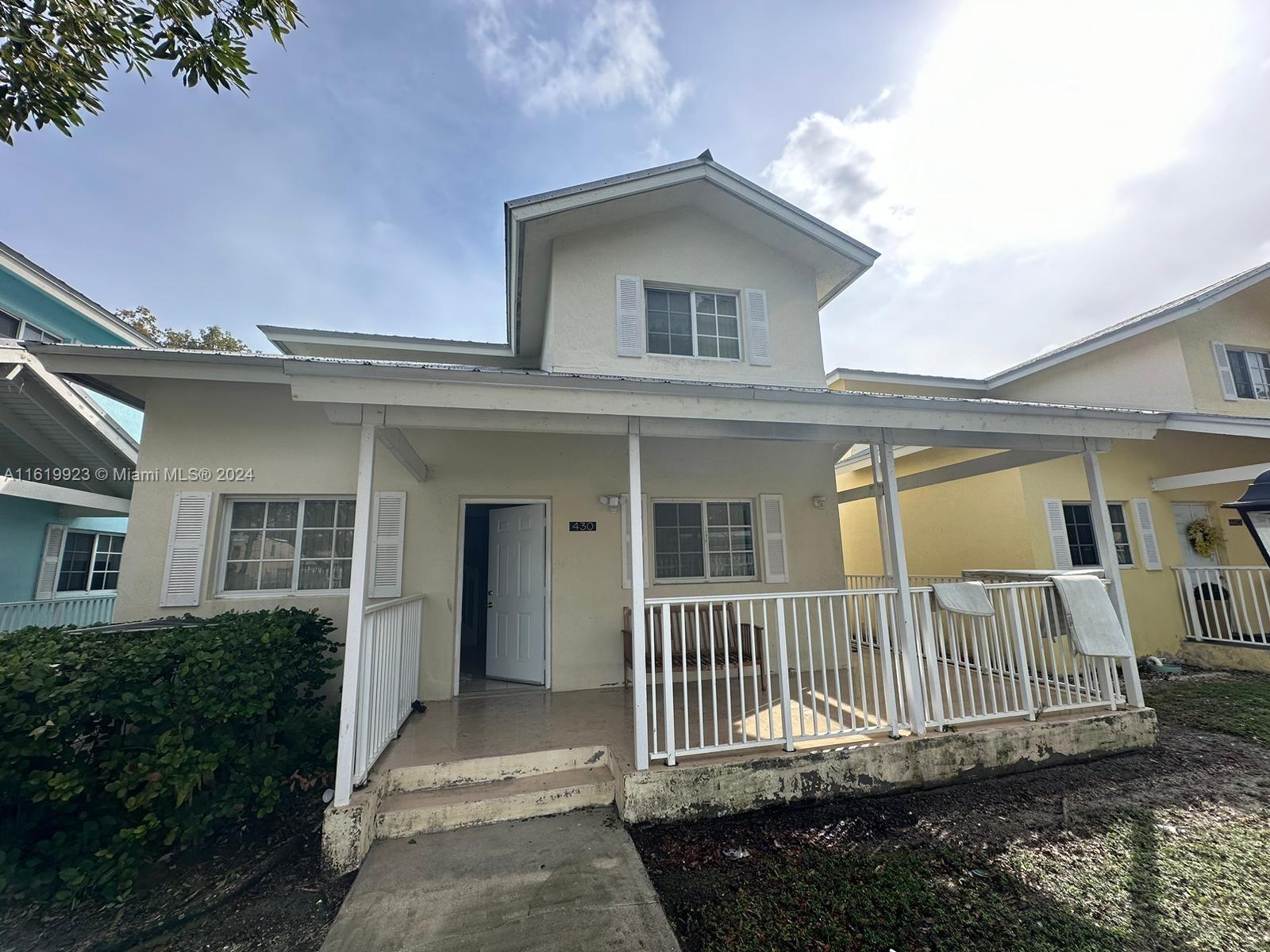 front view of a house