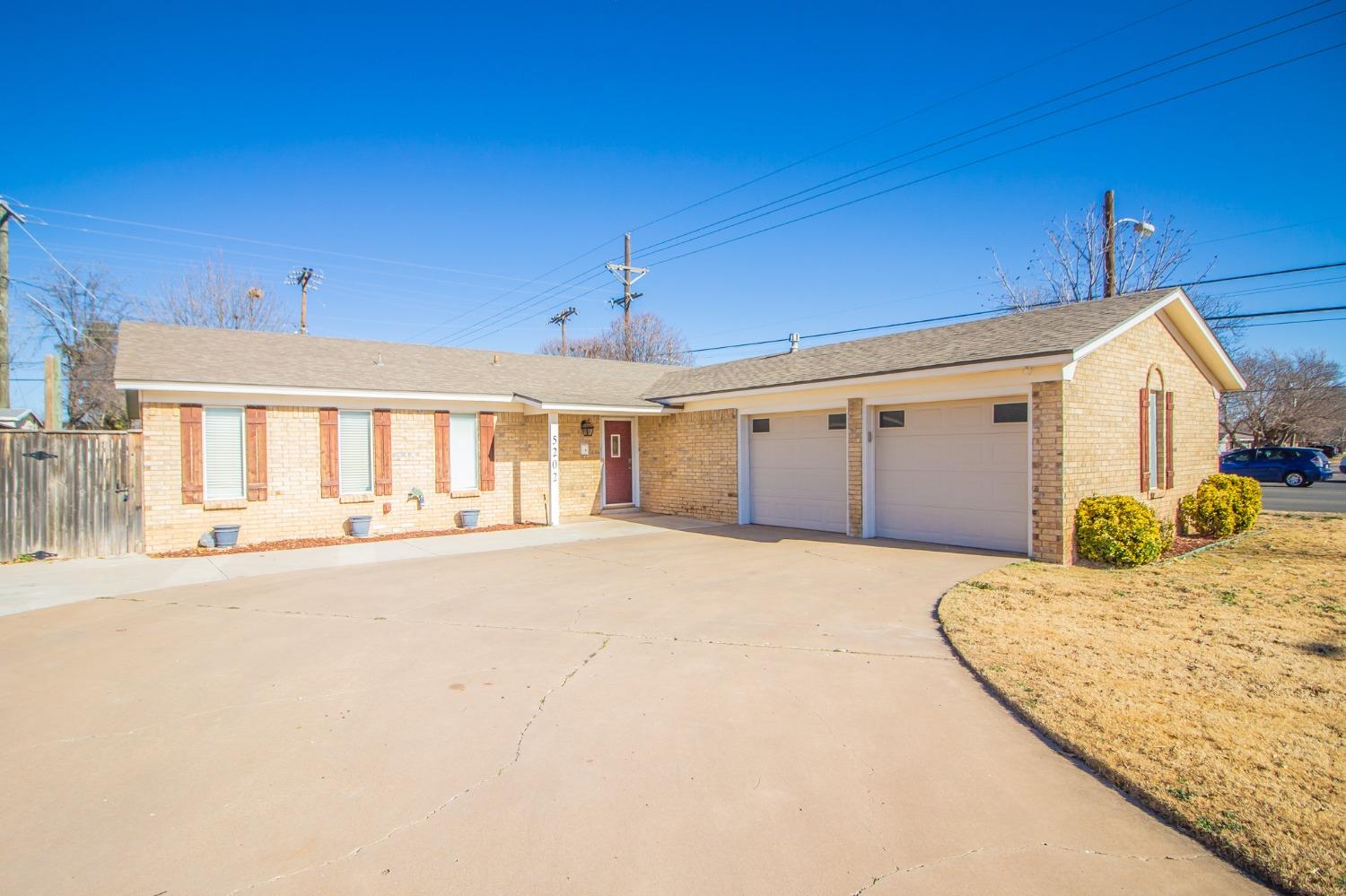 a view of a house with a patio