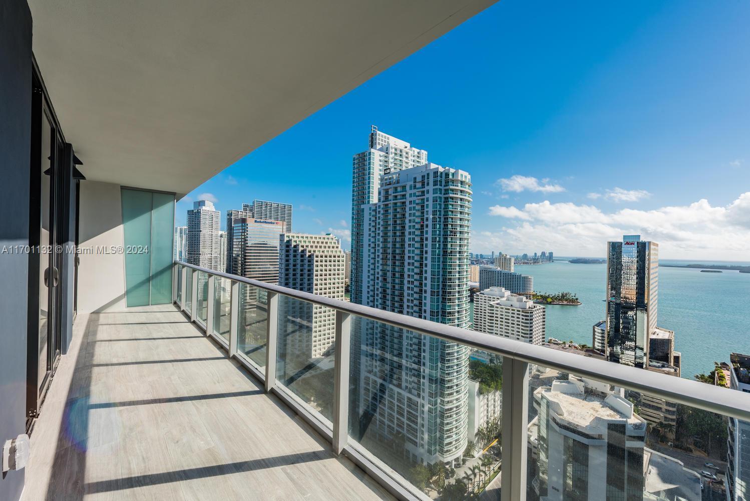 a view of balcony with city view