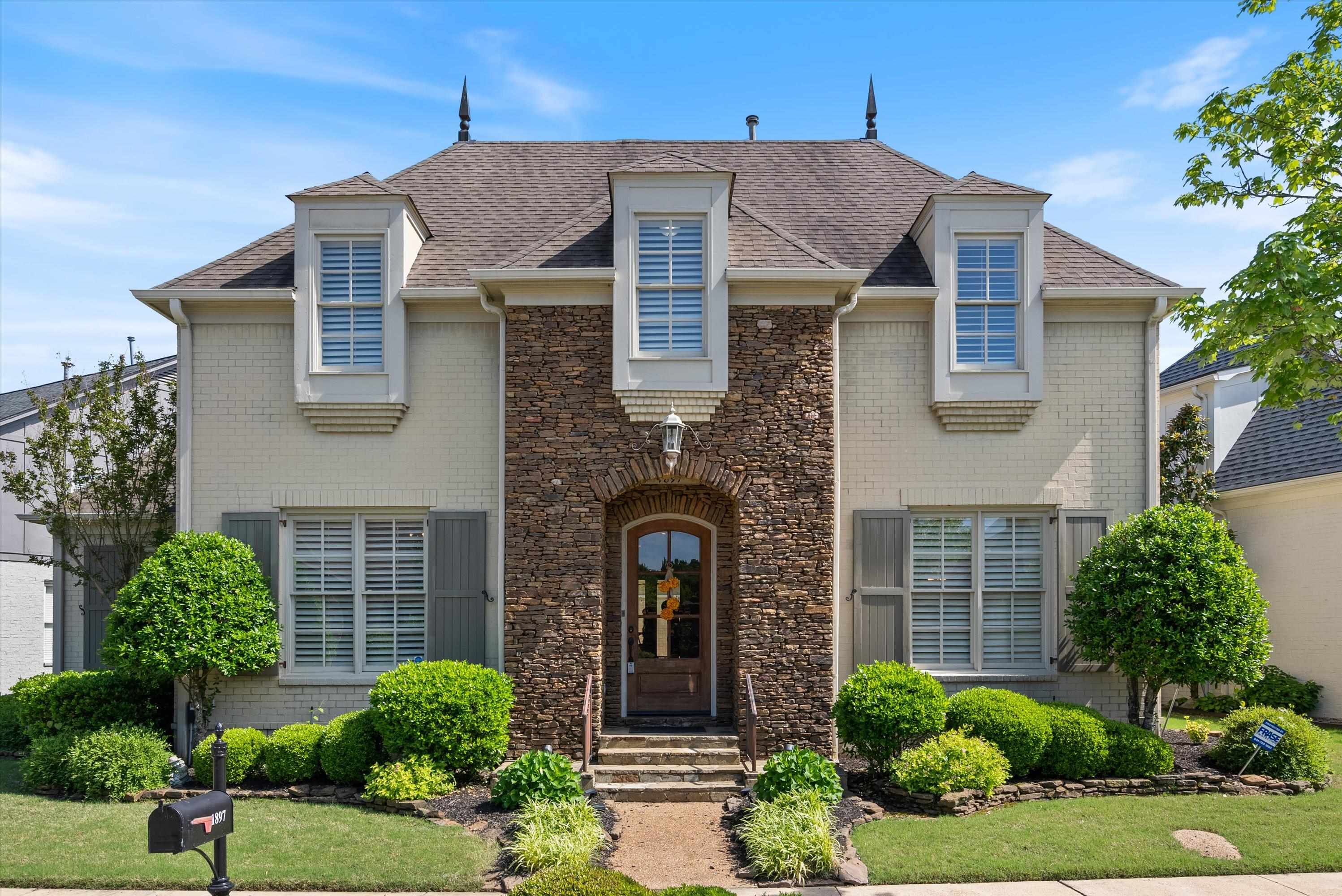 front view of a house