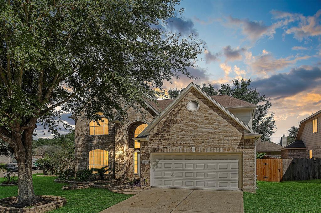 front view of house with a yard