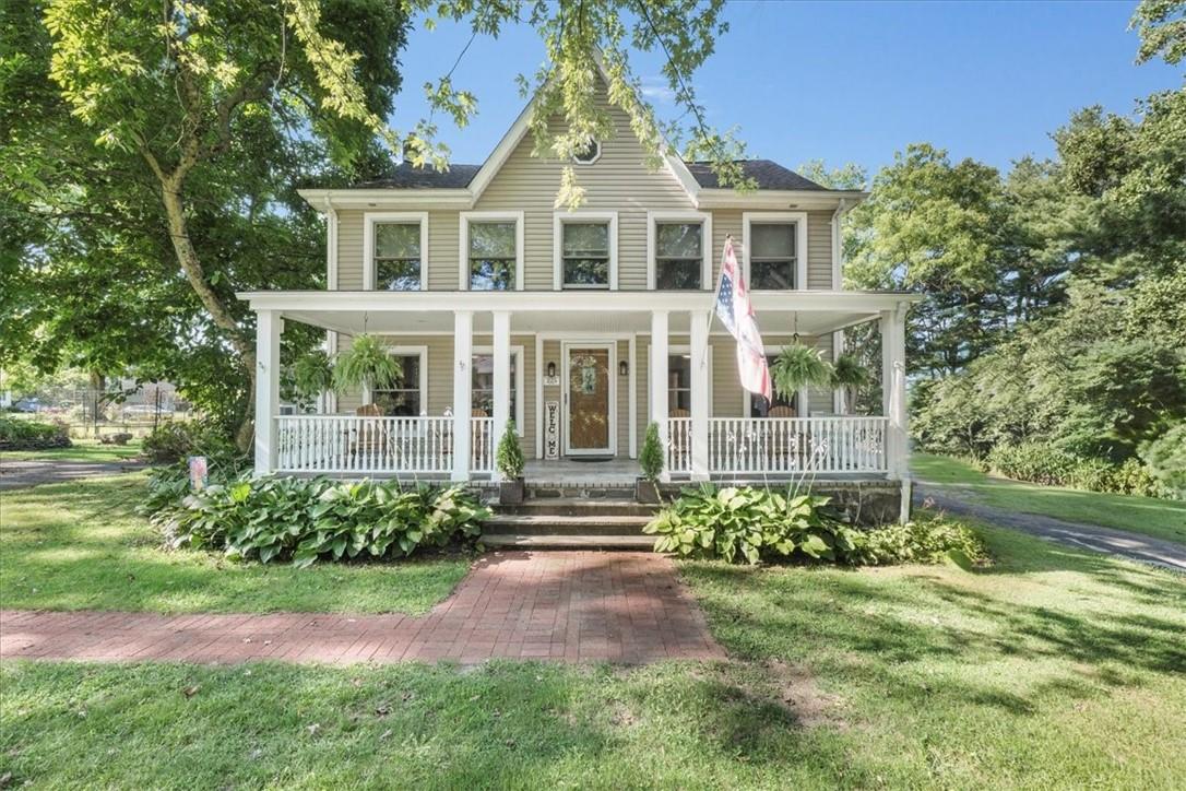 Gorgeous curb appeal,  Enjoy the front porch