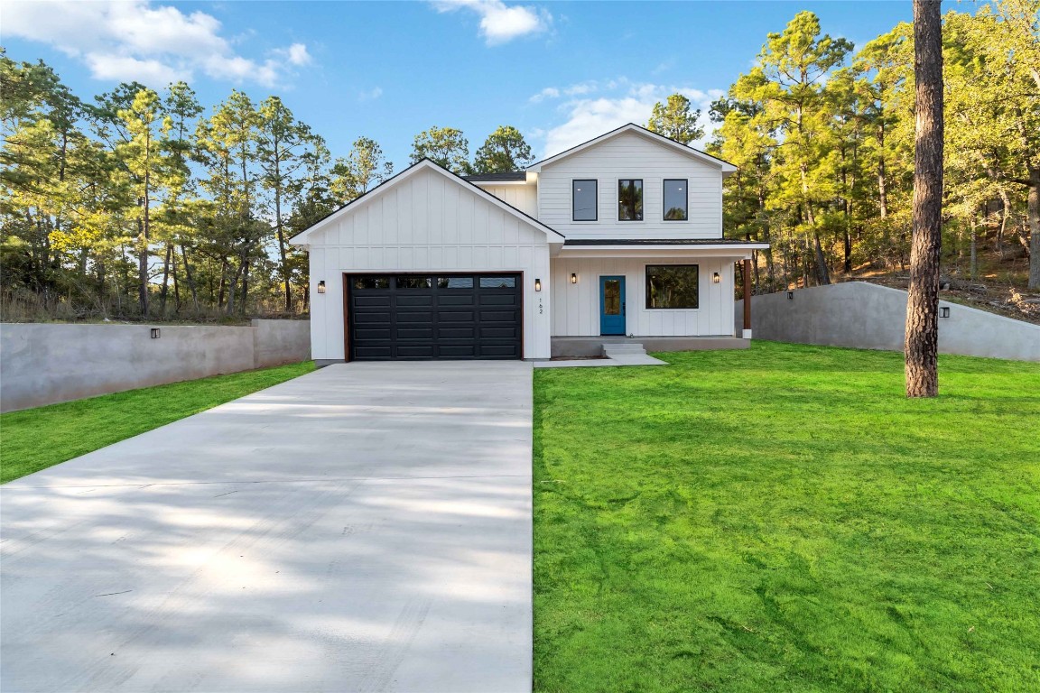 Yard Hydroseeded with Bermuda Grass. Photos photoshopped for listing purposes.