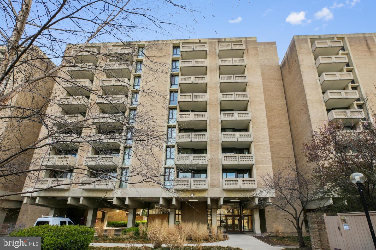 front view of a building with a lot of windows