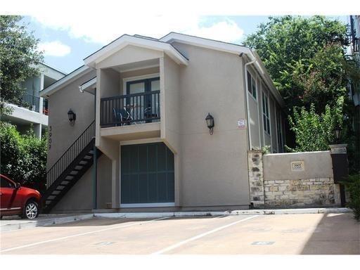 front view of a house with a door