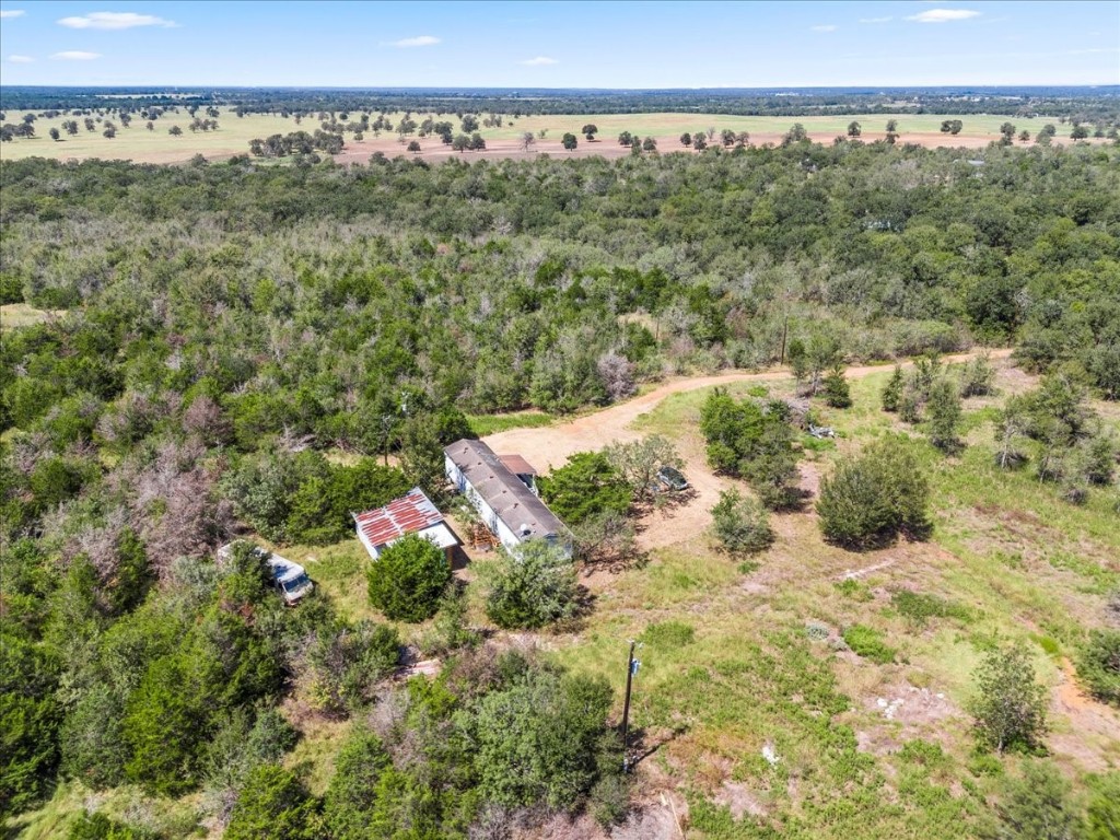 a view of a big yard