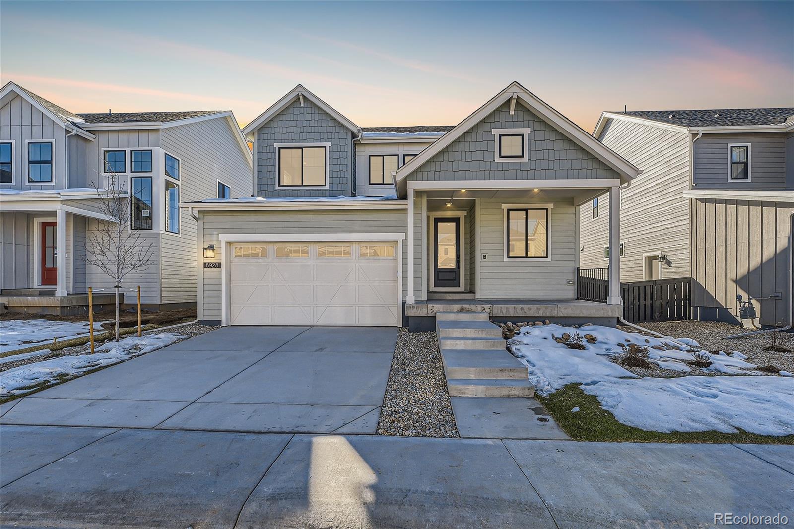 a front view of a house with yard