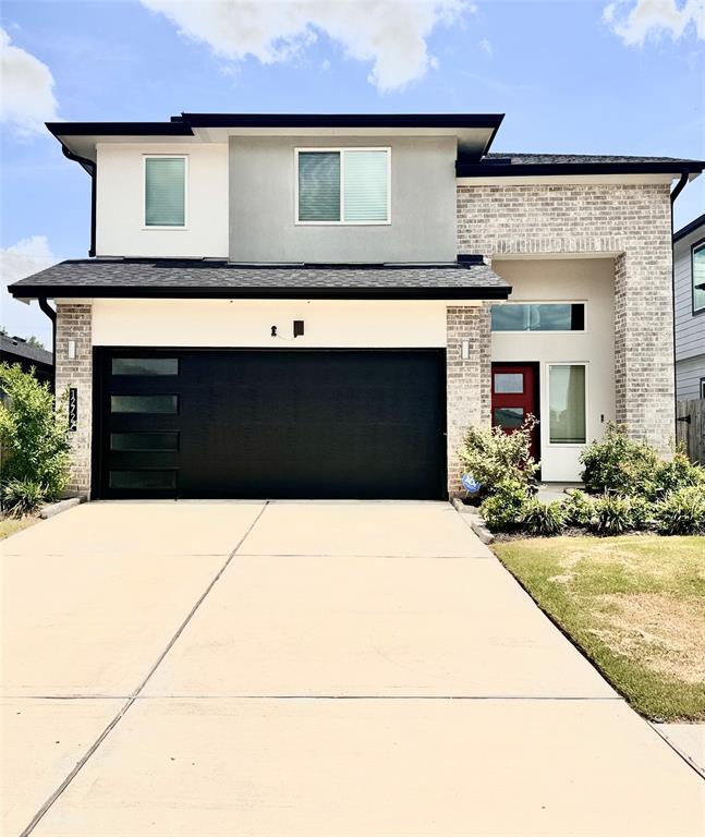 a front view of a house with entryway